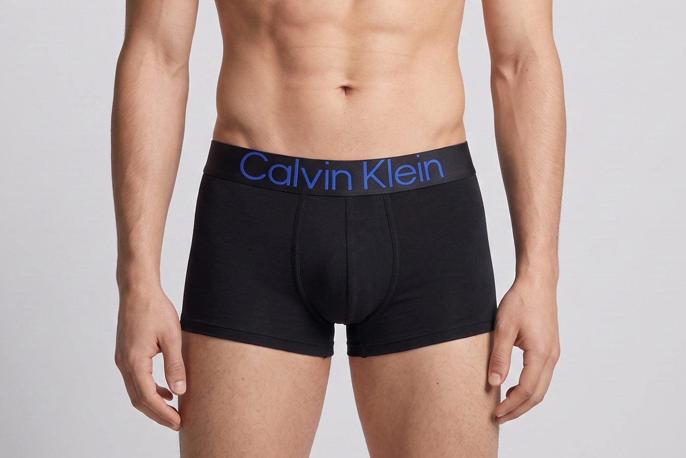 Calvin Klein Calvin Klein Taille basse — Noir ceinture bleue