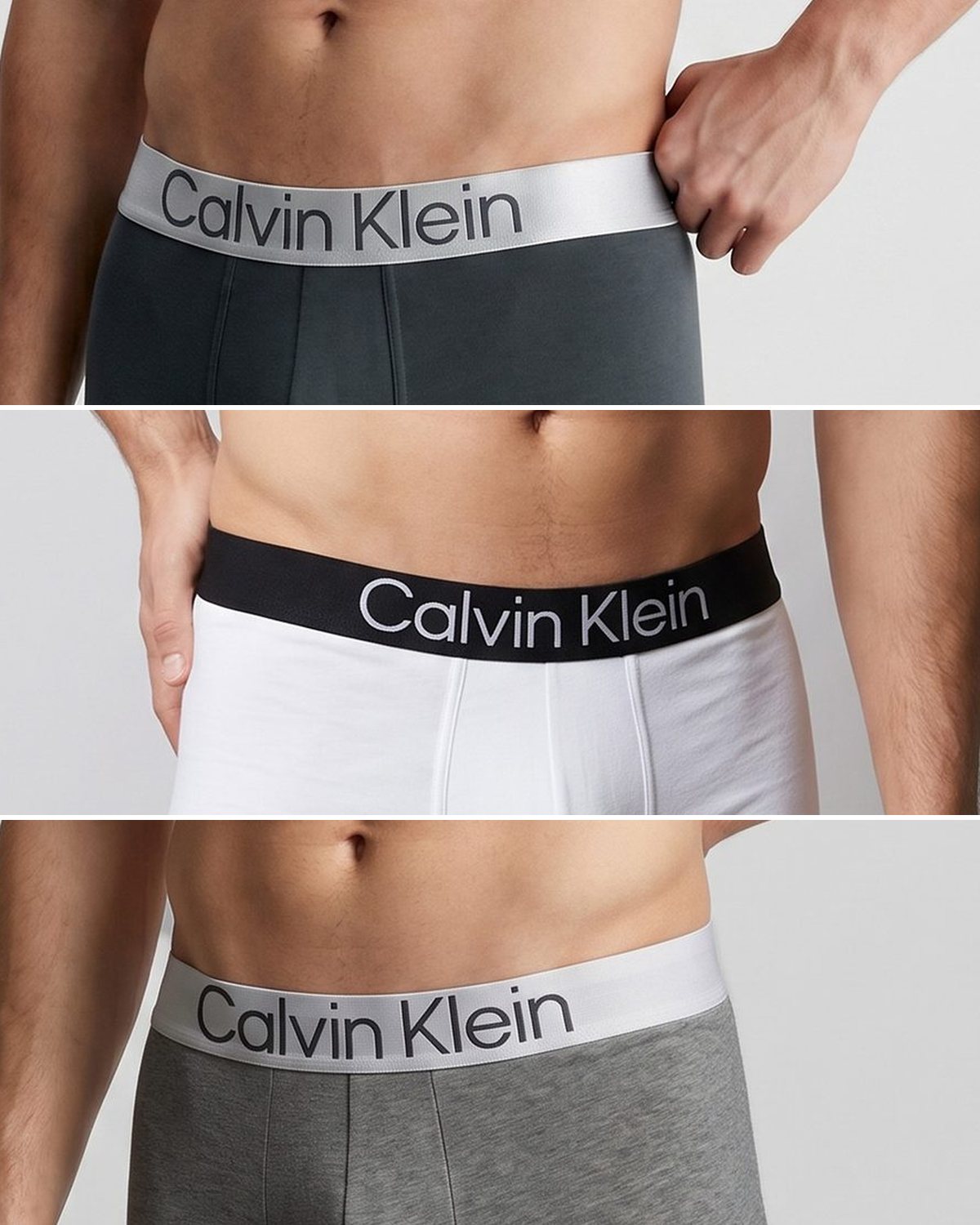 Calvin Klein Calvin Klein Boxer court — Pack de 3