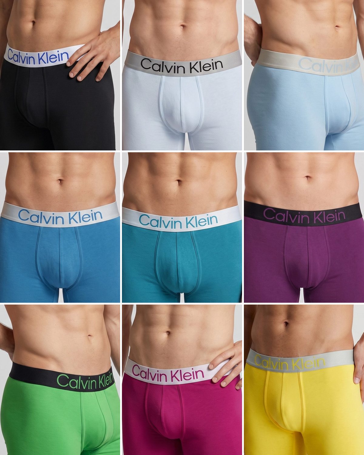 Calvin Klein Calvin Klein Boxer long — Pack de 9 (2 offerts)