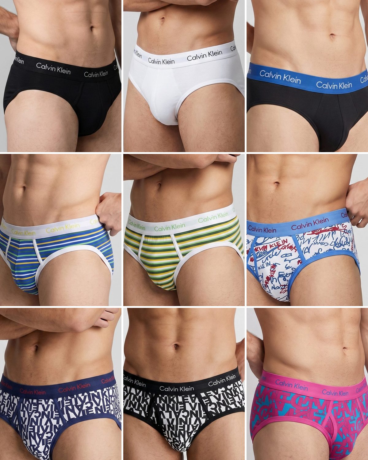 Calvin Klein Calvin Klein Slip — Pack de 9 (2 offerts)
